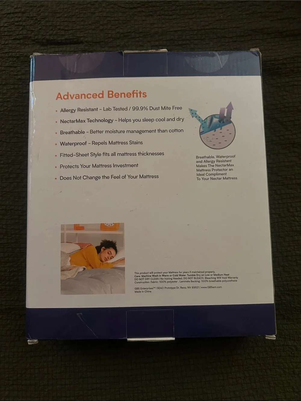 Twin XL Mattress Protector - White